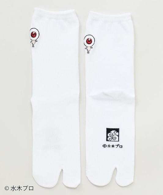 「目玉おやじ 足袋型靴下」1,430円（税込）