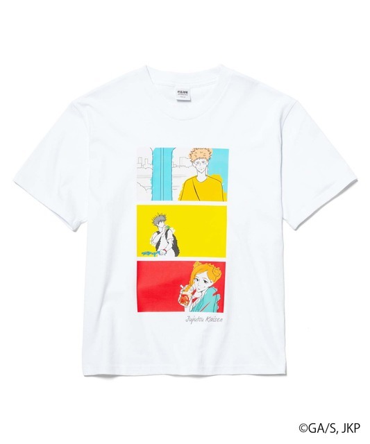 アニメ『呪術廻戦』5周年 1期EDビジュアル（場面写）Tシャツ 虎杖・伏黒・釘崎