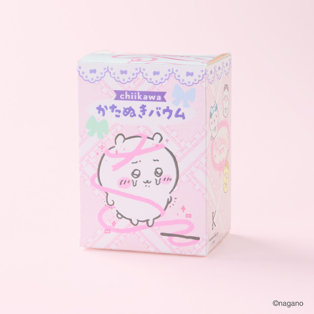 ちいかわ かたぬきバウム リボン・ちいかわ（いちご）