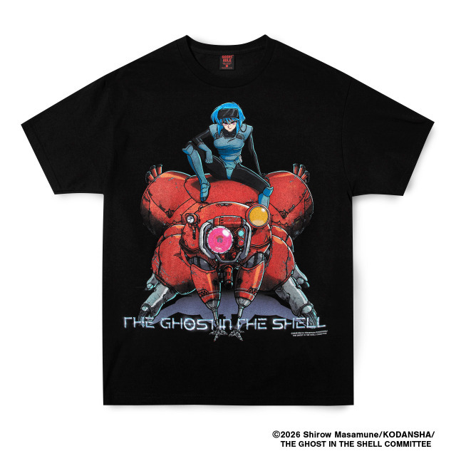 攻殻機動隊 THE GHOST IN THE SHELL | GEEKSRULE SILKSCREEN PRINTING T SHIRT vol.01