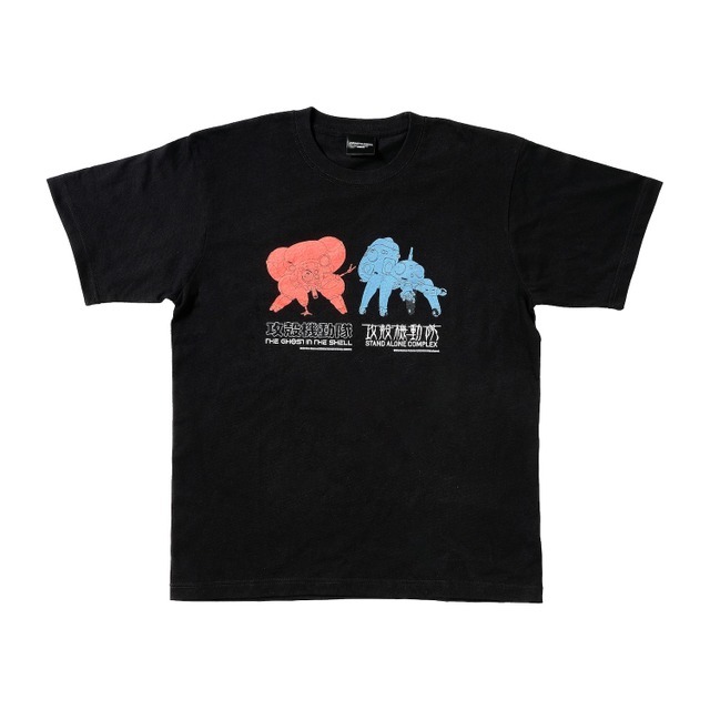 Tシャツ18 TGITS フチコマ×S.A.C. タチコマ