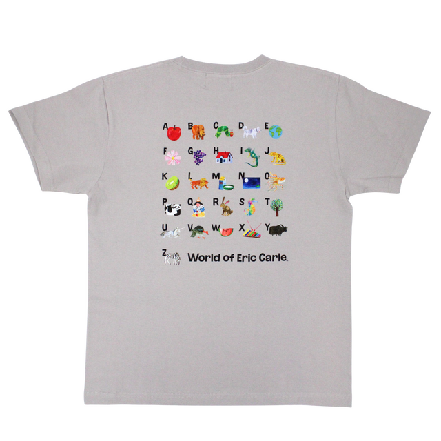 PPEC Ｔシャツ AtoZ（ライトグレー）