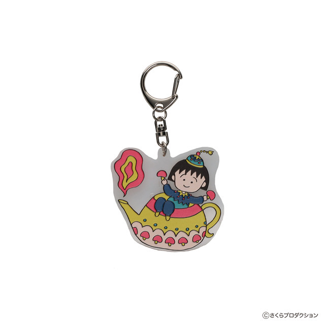 ちびまる子ちゃんアクリルキーホルダー エキゾチック(きのこ)　1,320円