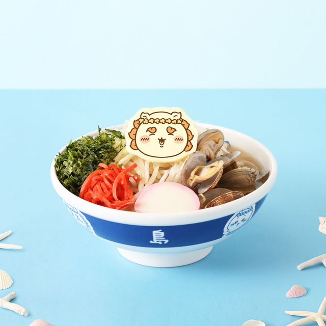 「映画ちいかわ 人魚の島のひみつ Collaboration CAFE」シーサーの限定島ラーメン