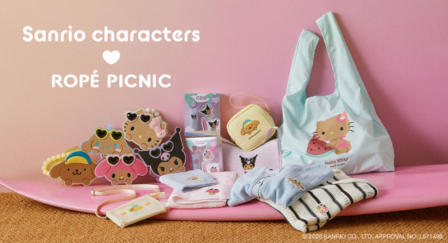 サンリオキャラクターズ × ROPE' PICNIC