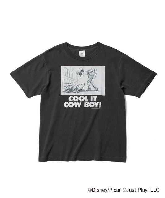 【トイ・ストーリー】ラフスケッチTシャツ※「ウッディとスリンキー」ver.