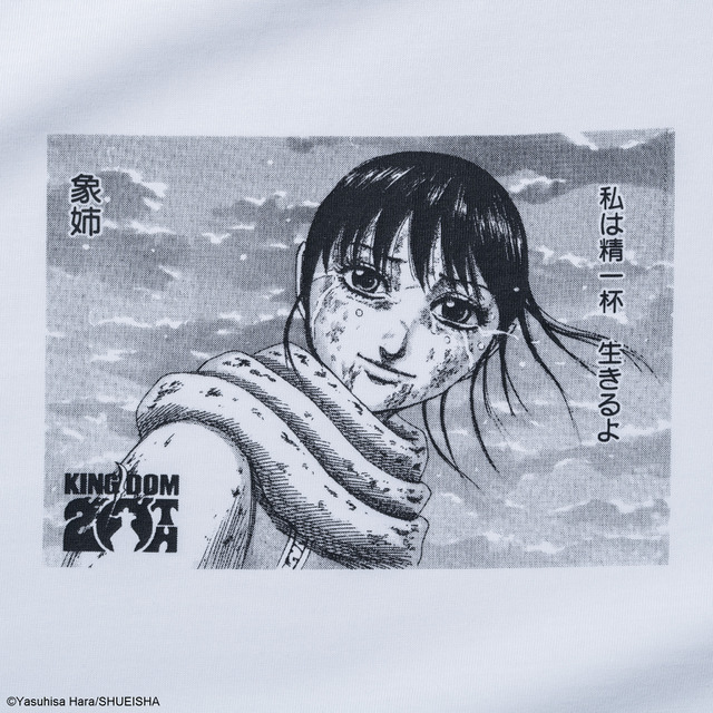 SHORT SLEEVE COTTON T-SHIRT：羌瘣