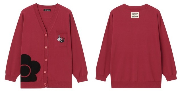 MOOMIN×MQ カーディガン