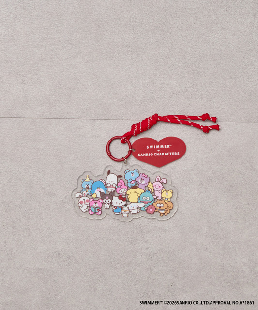 集合ビッグサイズアクキーチャーム（￥2,000）