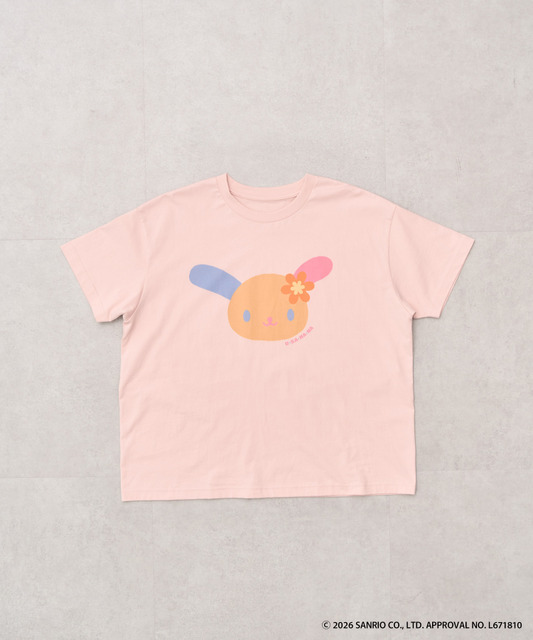 日焼けウサハナバックロゴTシャツ（￥3,490）