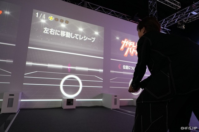 「バレーボール超体験空間『ハイキュー!! オン ザ コート』」メディア向け内覧会