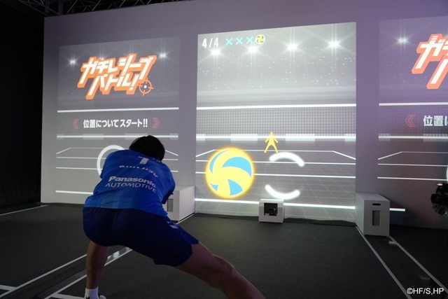 「バレーボール超体験空間『ハイキュー!! オン ザ コート』」メディア向け内覧会