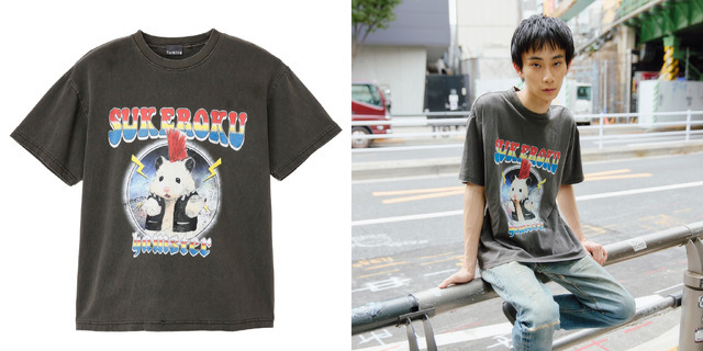 Tシャツ　ロックな助六　(size:M～L)　5,500円(税込)
