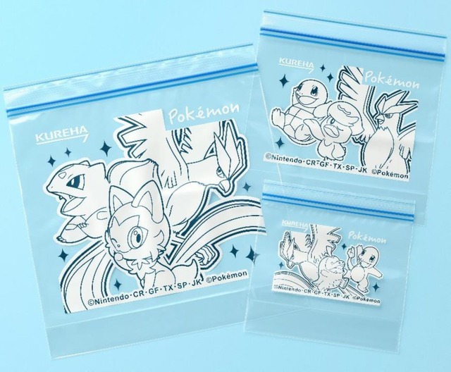 「ポケモンデザイン iremo（イレモ） フリーザーバッグ」