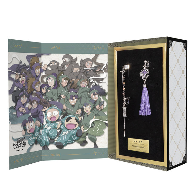 MAYLA「忍たま乱太郎 アイコニック イヤオブジェ 五年生」限定オリジナルBOX