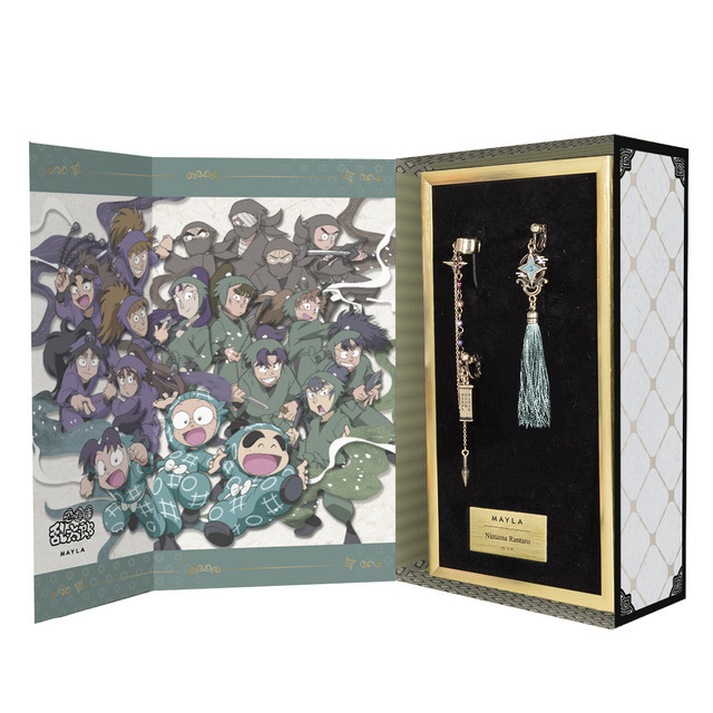 MAYLA「忍たま乱太郎 アイコニック イヤオブジェ 六年生」限定オリジナルBOX