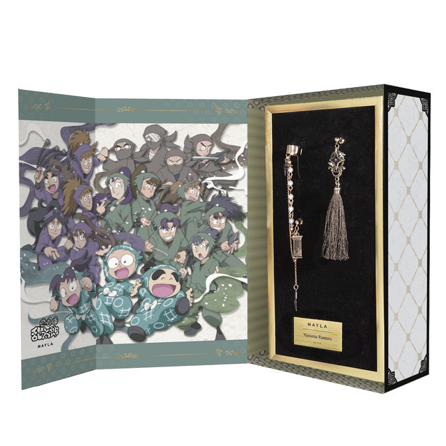 MAYLA「忍たま乱太郎 アイコニック イヤオブジェ タソガレドキ」限定オリジナルBOX