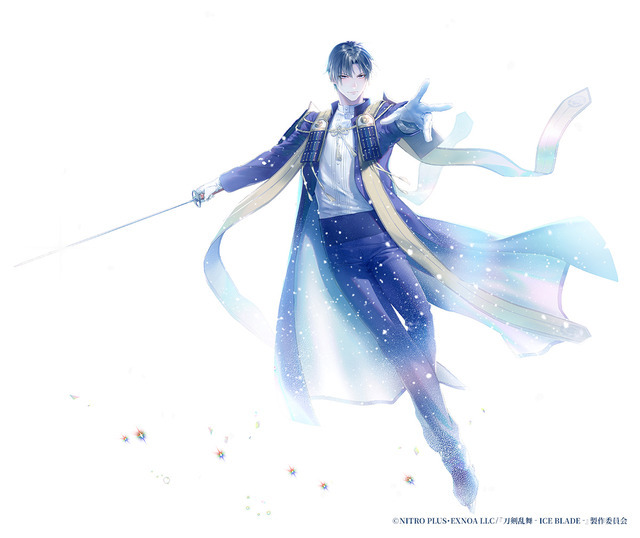 アイスショー『刀剣乱舞 - ICE BLADE -』第八弾描き下ろしキャラクタービジュアル『へし切長谷部 イメージオンアイスver.』
