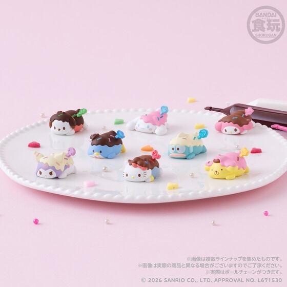 サンリオキャラクターズ もちマロチョコチャーム&チョコマシュマロ(10個入)