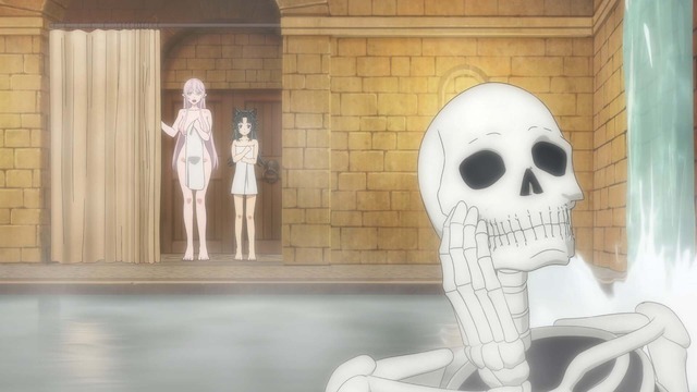夏アニメ『骸骨騎士様、只今異世界へお出掛け中II』第1話「死闘？ 白銀の騎士対白銀の騎士！」先行カット