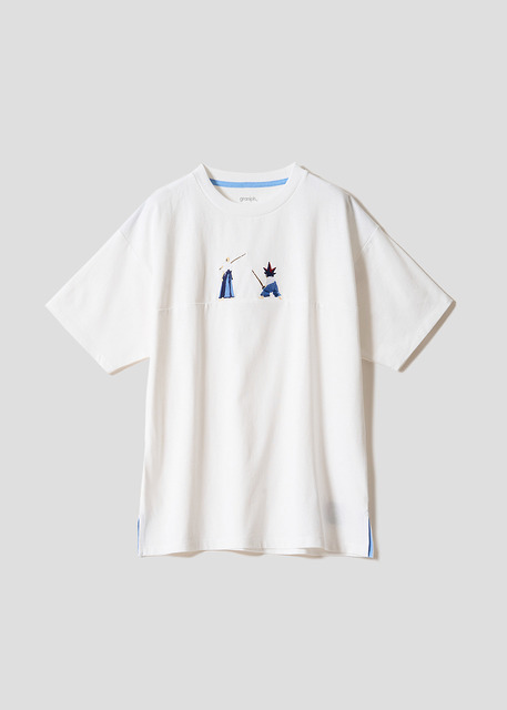 アニメ『真・侍伝YAIBA』×グラニフ　「永遠のライバル｜ビッグシルエットTシャツ」