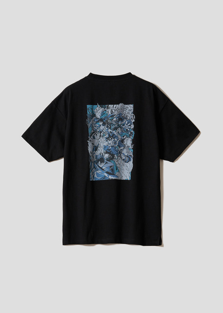 アニメ『真・侍伝YAIBA』×グラニフ　「真・侍伝YAIBA｜ビッグシルエットTシャツ」背面