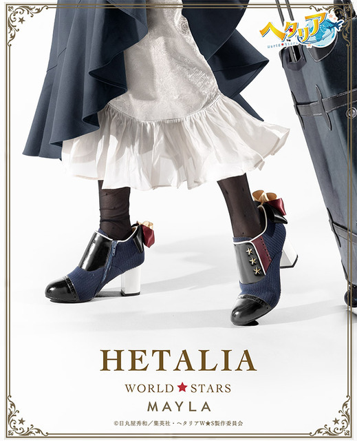 MAYLA「ヘタリア World★Stars アイコニック シューズオブジェ ブーティ ドイツ」使用イメージ