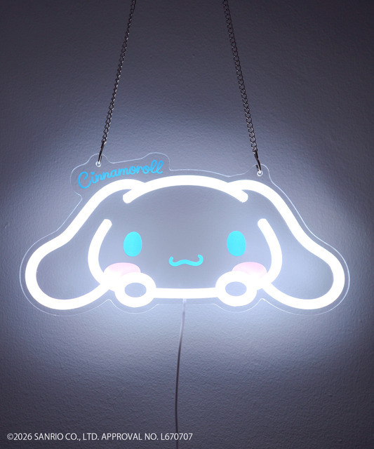 サンリオキャラクターズ　LEDネオンライト