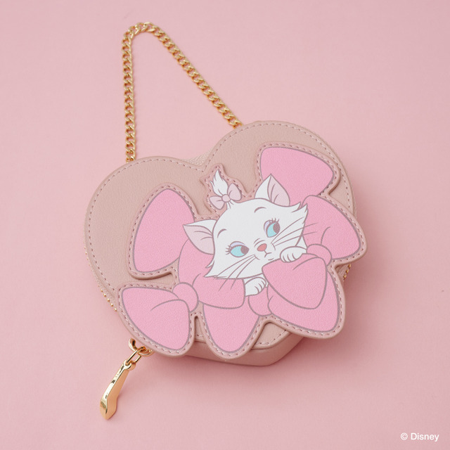 「ディズニー」猫キャラ勢揃い♪ フィガロ、マリー、ルシファー、チェシャ猫がキュート☆お財布・ポーチ・チャーム登場「Samantha Thavasa Petit Choice」