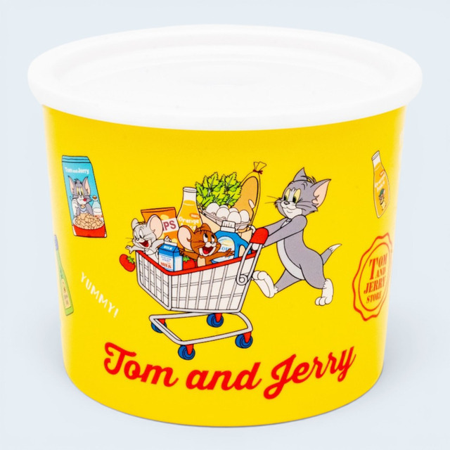 『トムとジェリー』SUPER MARKETシリーズ　「ワンタッチシール容器M」