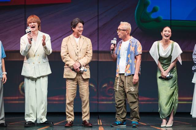 唐沢寿明、所ジョージ、広瀬アリス、佐野勇斗ら声優８名が東京ディズニーランドに大集合！『トイ・ストーリー５』豪華初日イベント