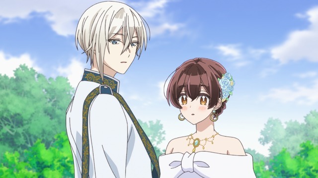 夏アニメ『「きみを愛する気はない」と言った次期公爵様がなぜか溺愛してきます』第1話「みせかけの結婚」先行カット