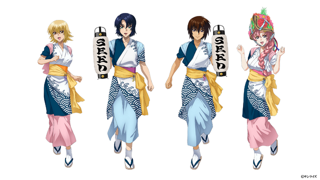 キャラクターたちの描き下ろしビジュアル