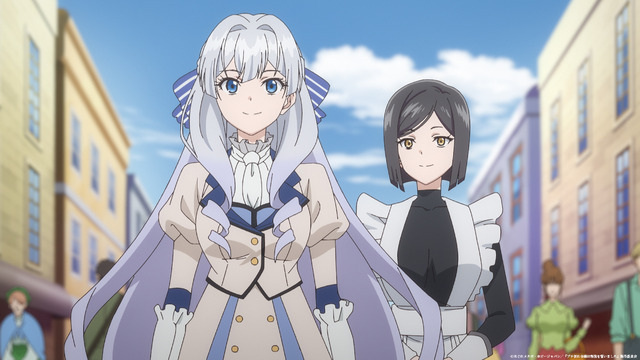 夏アニメ『ブチ切れ令嬢は報復を誓いました。 ～魔導書の力で祖国を叩き潰します～』第1話「絶望と報復の誓い」先行カット