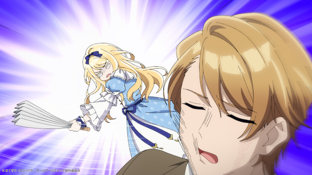夏アニメ『ヒロイン？聖女？いいえ、オールワークスメイドです（誇）！』第2話「今ここにメイドの無双が始まります」先行カット
