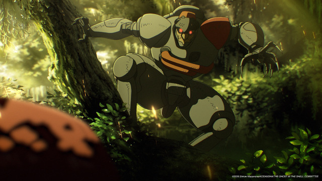 『攻殻機動隊 THE GHOST IN THE SHELL』「第01話 PROLOGUE + SUPER SPARTAN i」場面写真