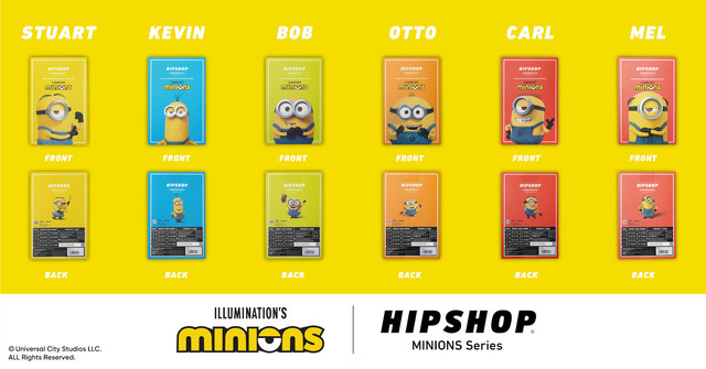 HIPSHOP「MINIONS Series」（PACKAGE DESIGN）