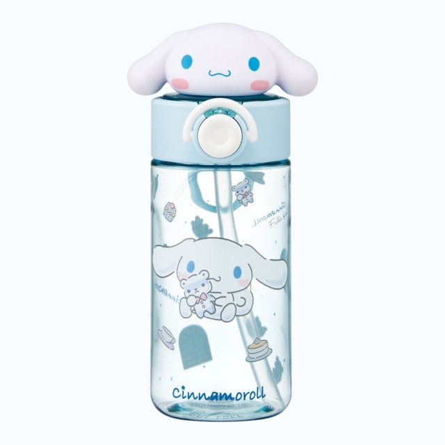 マスコット付きストローボトル