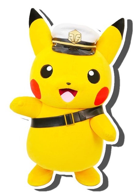 キャプテンピカチュウのグリーティング開催