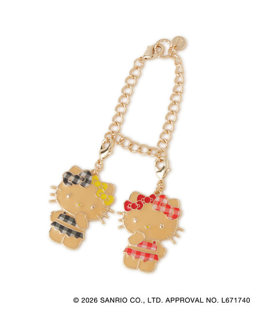 HELLO KITTY×VIS　「日焼けデザイン ハローキティアソートエポチャーム Beige」