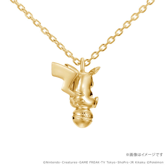 【ポケモン30周年モデル】ピカチュウ＆モンスターボール(シングル) ネックレス