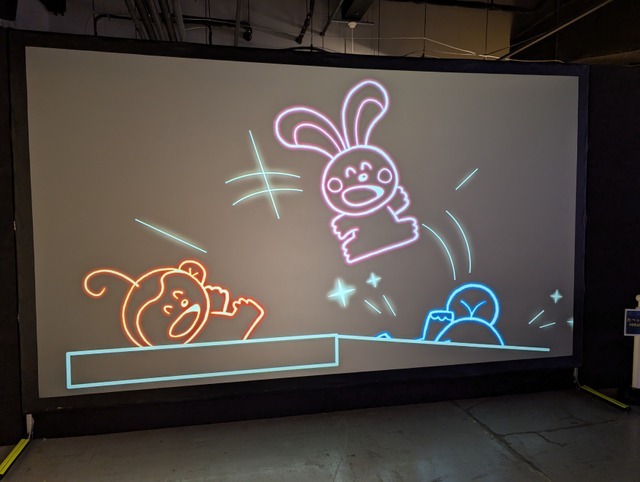 「たべっ子どうぶつLAND」の様子