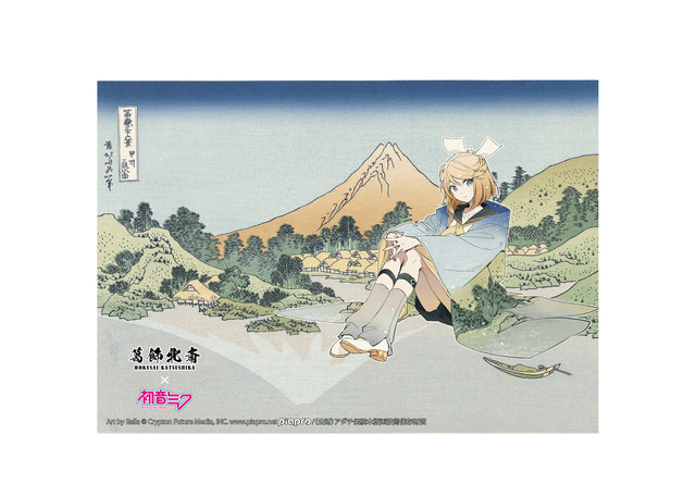 布ポスター　全6種　税抜3,000円　（初音ミク、鏡音リン、鏡音レン、巡音ルカ、MEIKO、KAITO）