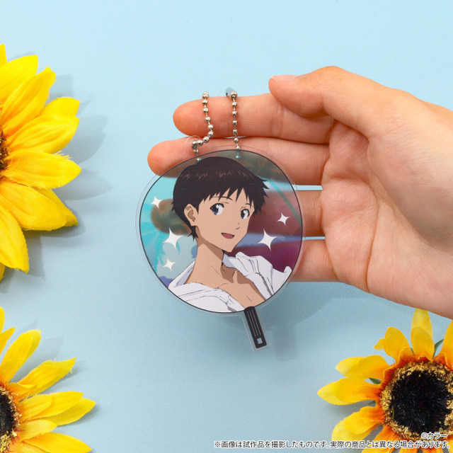 EVA STORE オリジナル ヱヴァンゲリヲン新劇場版・うちわ形アクリルキーホルダーコレクション（全5種）SUMMER FES2026