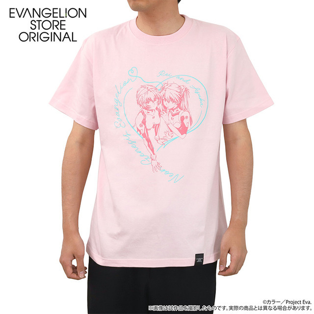 EVA STORE オリジナル 新世紀エヴァンゲリオン・Tシャツ／レイ＆アスカ SUMMER FES2026
