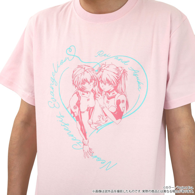 EVA STORE オリジナル 新世紀エヴァンゲリオン・Tシャツ／レイ＆アスカ SUMMER FES2026