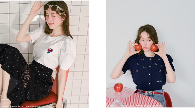 WILLSELECTION ×【HELLO KITTY】 LOOK