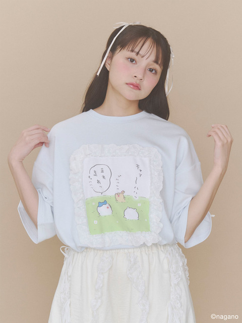ちいかわフリルTee