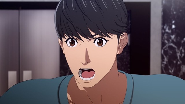 夏アニメ『サンダー３』第1話「スモール３」場面カット（C）池田祐輝・講談社／「サンダー３」製作委員会