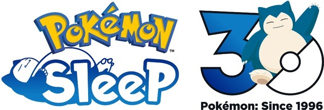 『Pokémon Sleep』デザインのポケモン30周年ロゴ